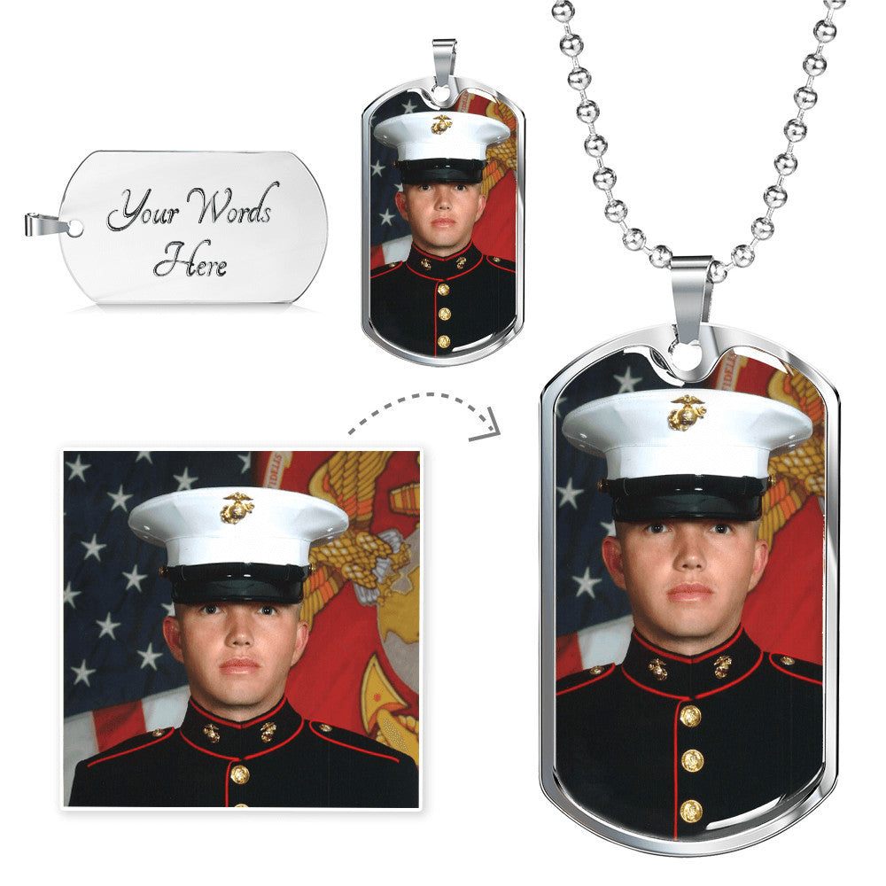 Memorial Dog Tag with Engraving