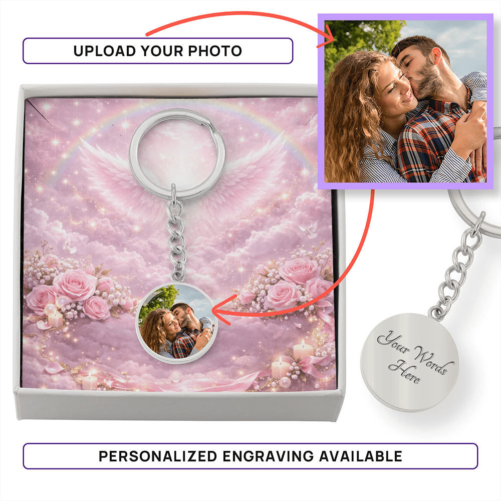 Memorial Circle Keychain