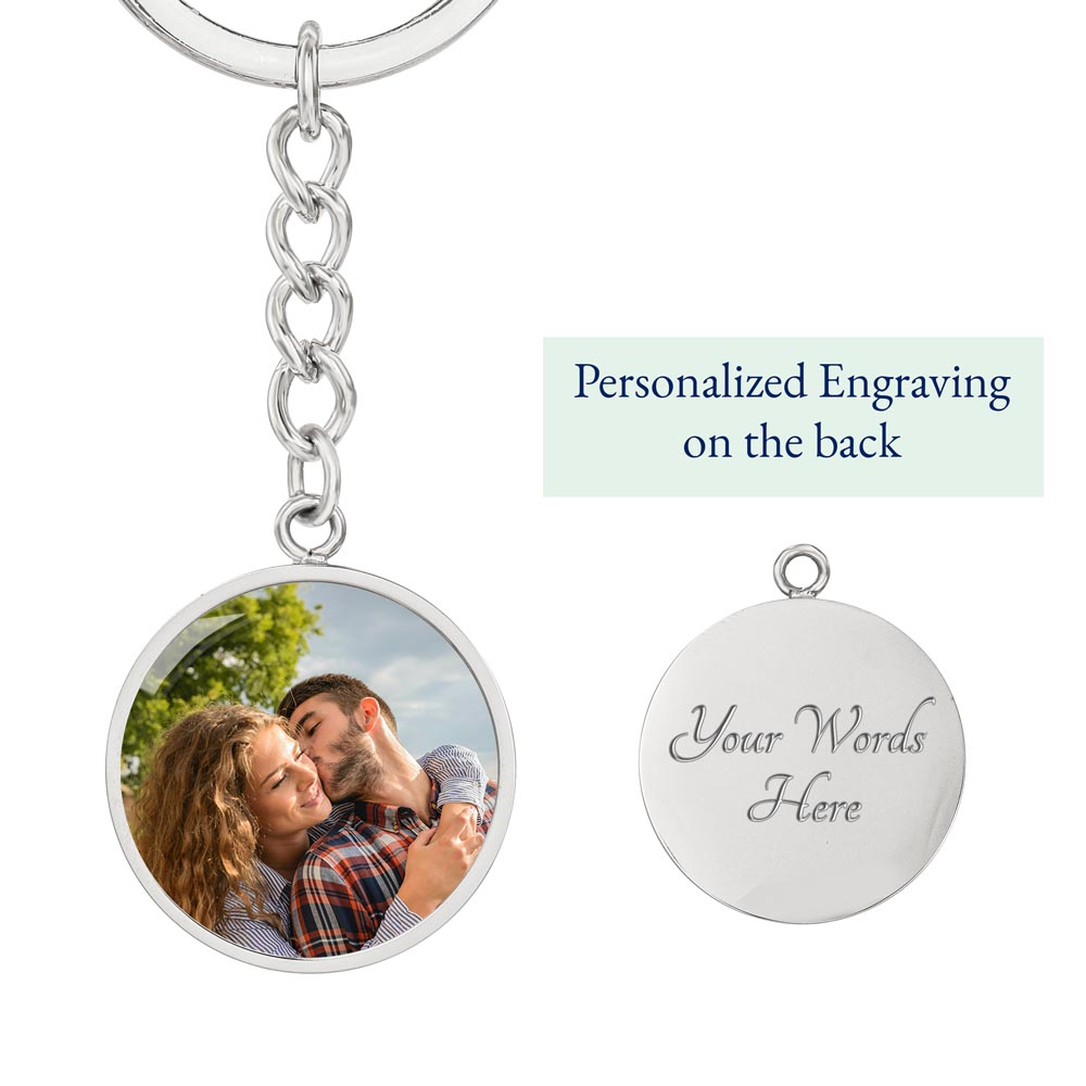 Memorial Circle Keychain